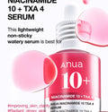 ANUA NIACINAMIDE 10%+TXA 4% Serum